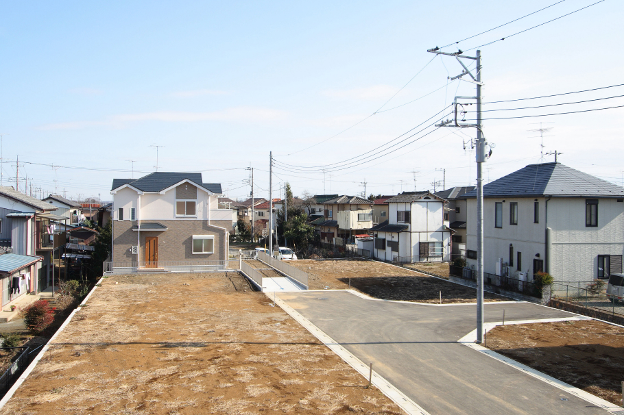 分譲地の敷地